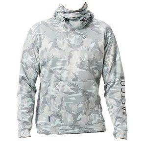 AFTCO REAPER TECHNICAL CAMO FLEECE HOODIE- GRAY CAMO